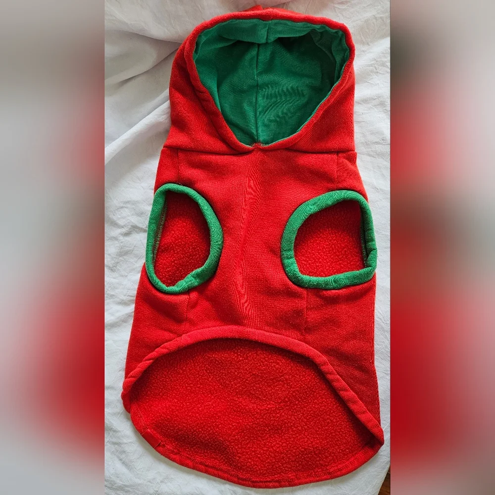 THE GRINCH Dog Christmas Hoodie M